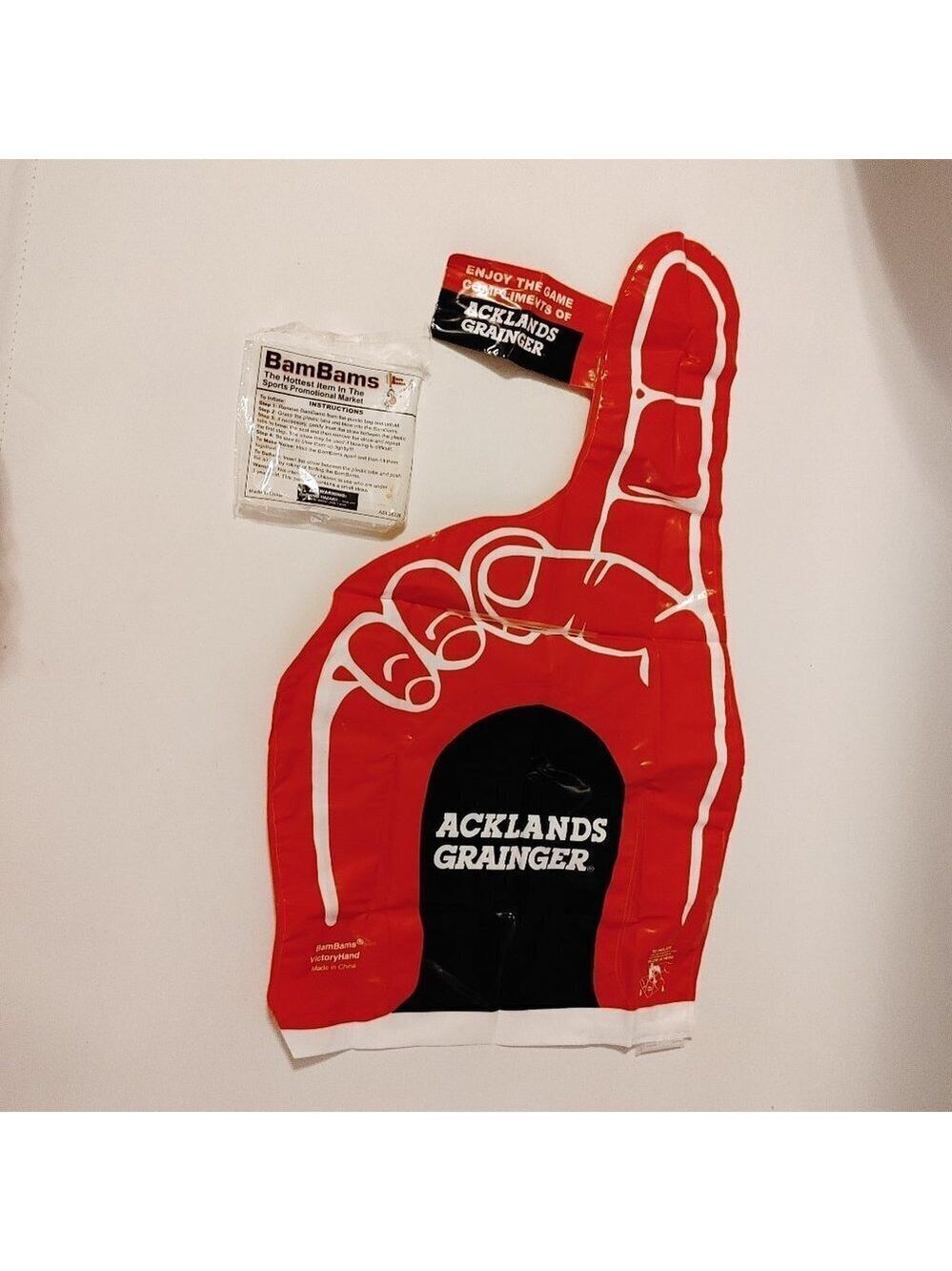 FUN ACKLANDS GRAINGER HYPE FINGER BAM BAM Promotional Item